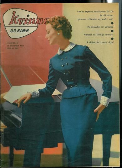 1954 nr 042 Kvinner OG KLÆR