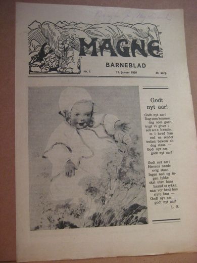 1920 nr 001 MAGNE BARNEBLAD