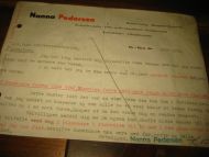 NANA PEDERSEN Moteforretning Mo i Rana 1954