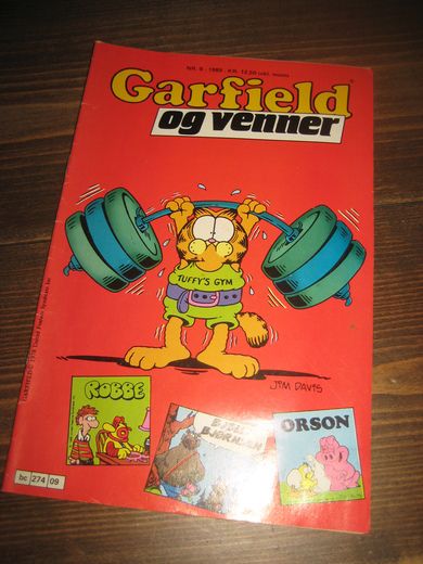 1989,nr 008, GARFIELD
