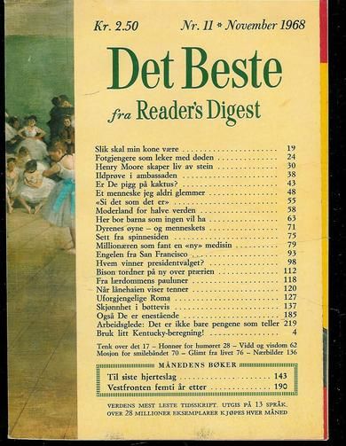 1968,nr 011, Det Beste fra Reader's Digest.