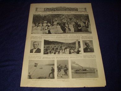 1910 nr 030 Tilæg fra Alleras Familie Journal NYT FRA ALLE LANDE