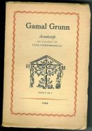 GAMMAL GRUNN Årsskrift FANA FOLKEHØGSKULE 1968