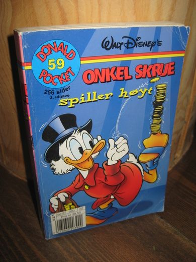 1999 nr 059 Onkel Skrue spiller høyt 3 utgave