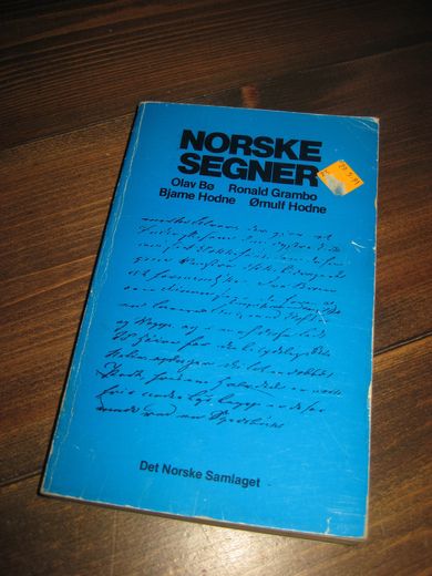 Hodne m. fl: NORSKE SEGNER. 1981. 