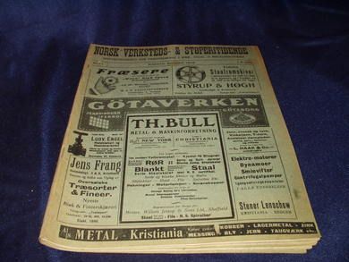 1919 nr 011 NORSK VERKSTEDS- & STØPERITIDENDE