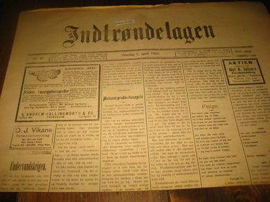 1916 nr 067 Indtrøndelagen