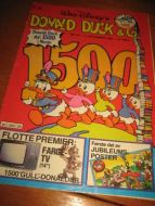 1984 nr 036 DONALD DUCK & CO DONALD DUCK NR 1500 I NORGE!!