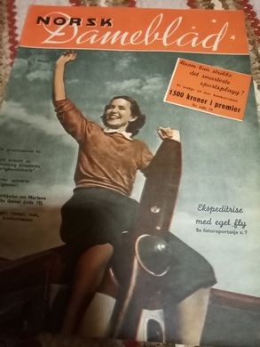 1952,nr 005, NORSK Dameblad. 