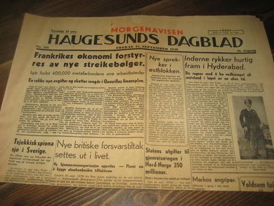 1948 nr 216 HAUGESUNDS DAGBLAD