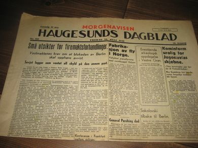 1948 nr 162 HAUGESUNDS DAGBLAD