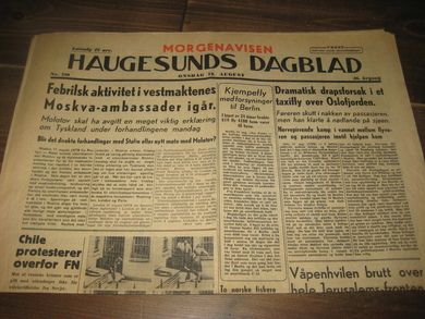 1948 nr 190 HAUGESUNDS DAGBLAD
