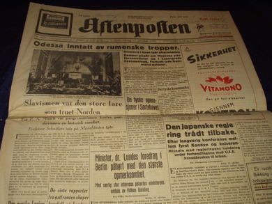 1941 nr 483 Morgen Aftenposten