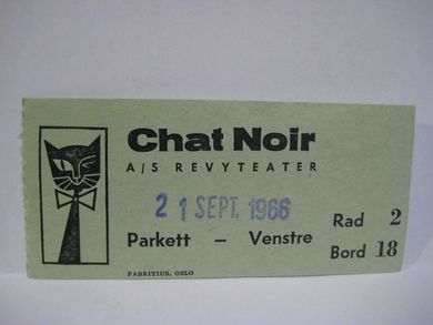 1966 21 september Chat Noir