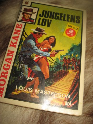 JUNGELENS LOV Bok nr 13 2 opplag 1972