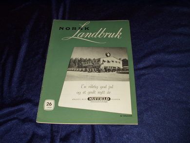 1958 nr 026 NORSK Landbruk