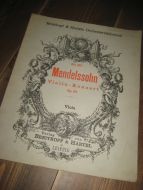 Mendelssohn Violin Koncert op. 64. Viola.