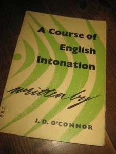 CONNOR: A COURSE OF ENGLISH INTONATION. 1960. NB!! 1960.