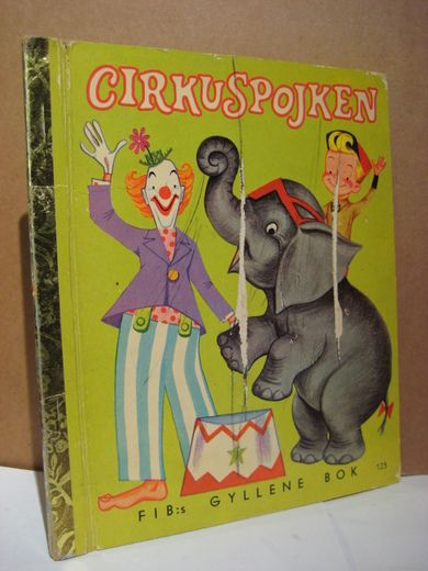 CIRKUSPOJKEN, bok nr 123, 1958.