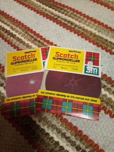 Scotch SLIPRONDELLER 2 pakker ubrukte Selges samla