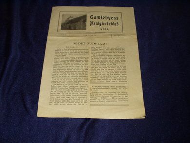 1957 nr 005 Gamlebyens Menighetsblad