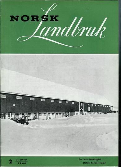 1964 nr 002 NORSK Landbruk