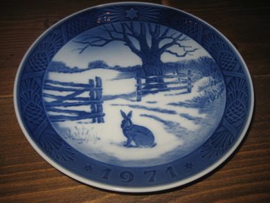 1971 HARE I VINTERLANDSKAB