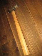 Pen gammel hammer fra eldre skomakeri Ca 34 cm lang