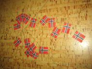 Flagg guirlander 40 tallet