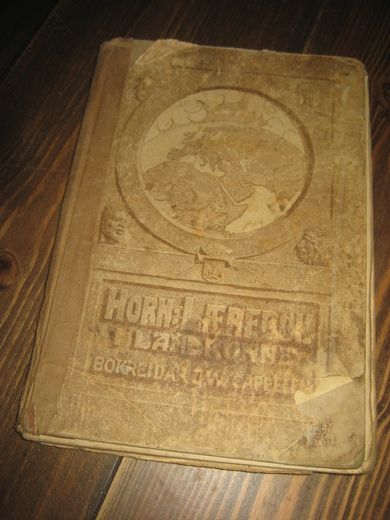 HORN: LÆREBOK I LANDKUNNE. 1941.