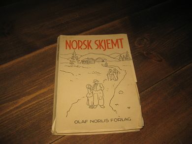 AUSTBØ, JOHAN: NORSK SKJEMT. 1939.
