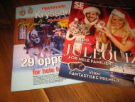Hjemmets Kryssordmagasin og SE OG HØR'S julequiz 2013.