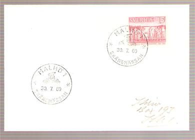 1960 30 7 MALMØ 1 SKÅNEMESSAN