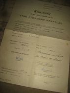 KONTRAKT OM ABONEMENT PÅ ELEKTRISK KRAFT FRA YTRE FJORDANE KRAFTLAG, 3.12.58.