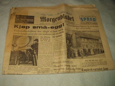 1954,nr 192,  Morgenbladet