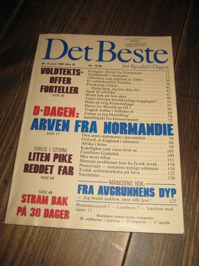 1984 nr 006 Det Beste fra Readers Digest