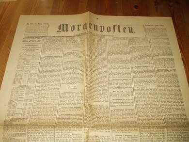 1892 nr 195 Morgenposten