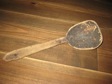 Gammel tresleiv ca 29 cm lang