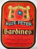 BLUE PETER SARDINES.