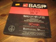 Ubrukt tape BASP ferro LH HiFi LP 35 549 M 90 MIN
