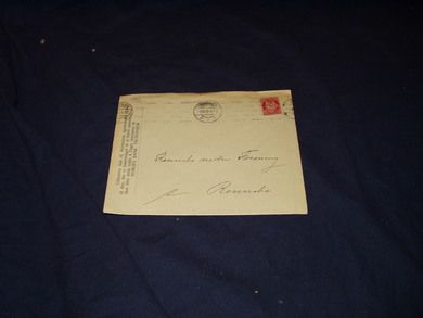 Brev fra Norges Bank Trondhjem 1913