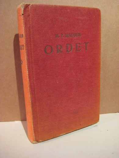 MADSEN: ORDET. 1941.