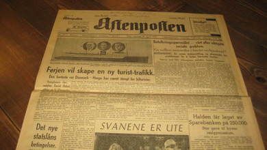 1935 aften nr 207 Aftenposten