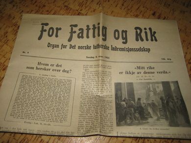 1953 nr 009 For Fattig og Rik