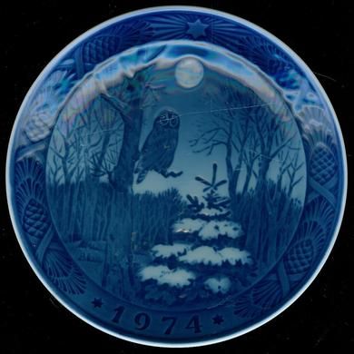 1974 Platte fra Royal Copenhagen