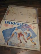 Ubrukt spill fra 1942, ISHOCKEY SPILLET. Fra halbo & hauge, Pat anm og mønsterbeskyttet