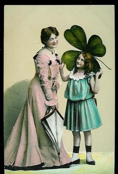 Gammelt julekort fra tidleg 1900