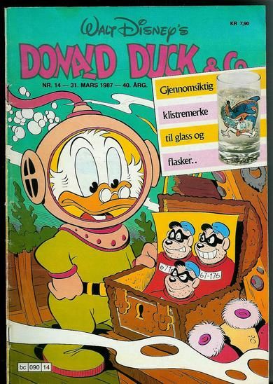 1987 nr 014 DONALD DUCK & CO