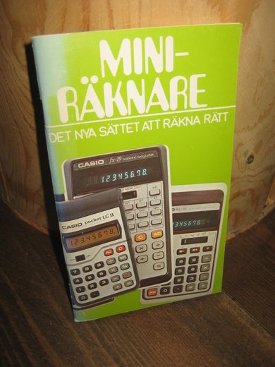 MINIREKNARE. 1975.