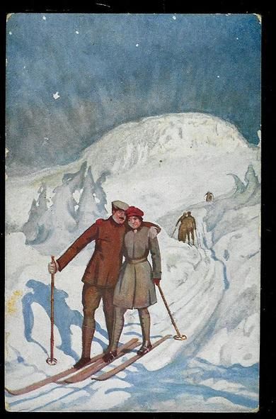 Meget pent kort fra tidelg 1900.